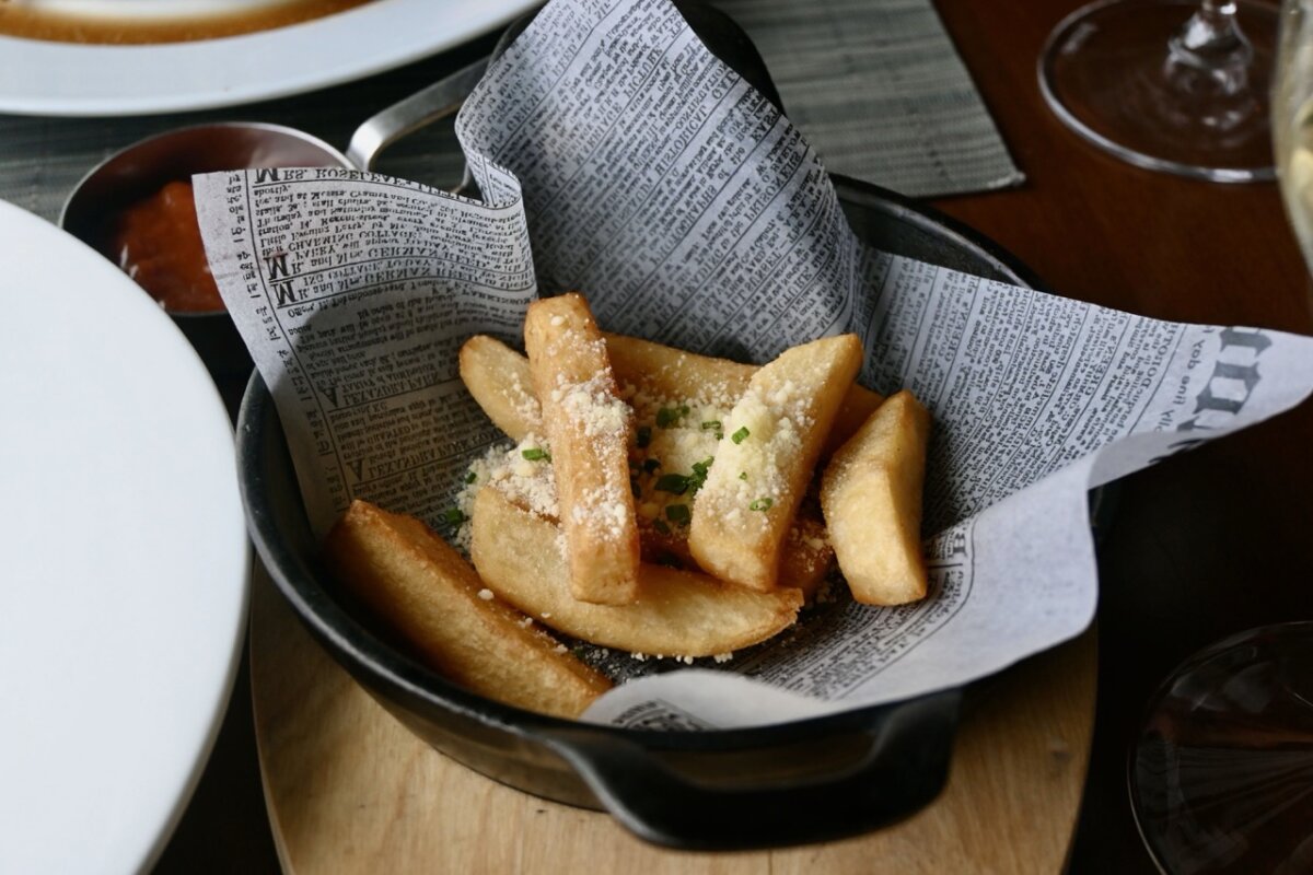 Truffle French Fries at Fine Cut Steakhouse
