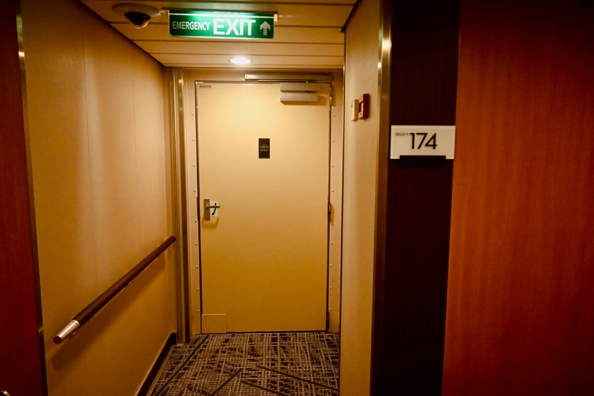 Interior cabin location on Celebrity Silhouette