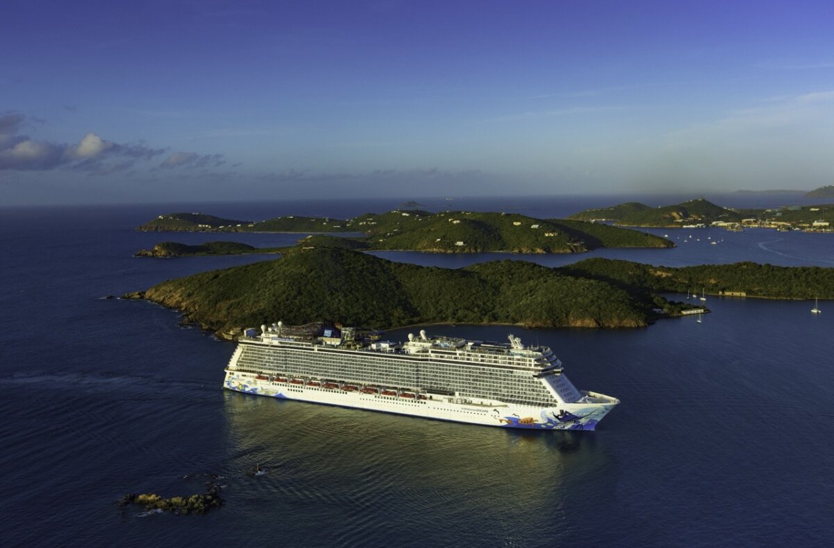 Norwegian Escape at sea