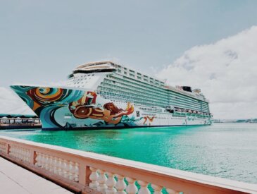 Norwegian Getaway docked