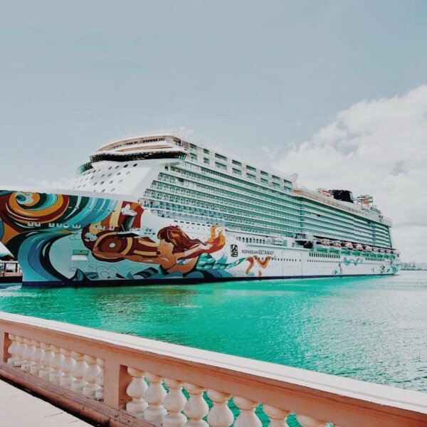 Norwegian Getaway docked