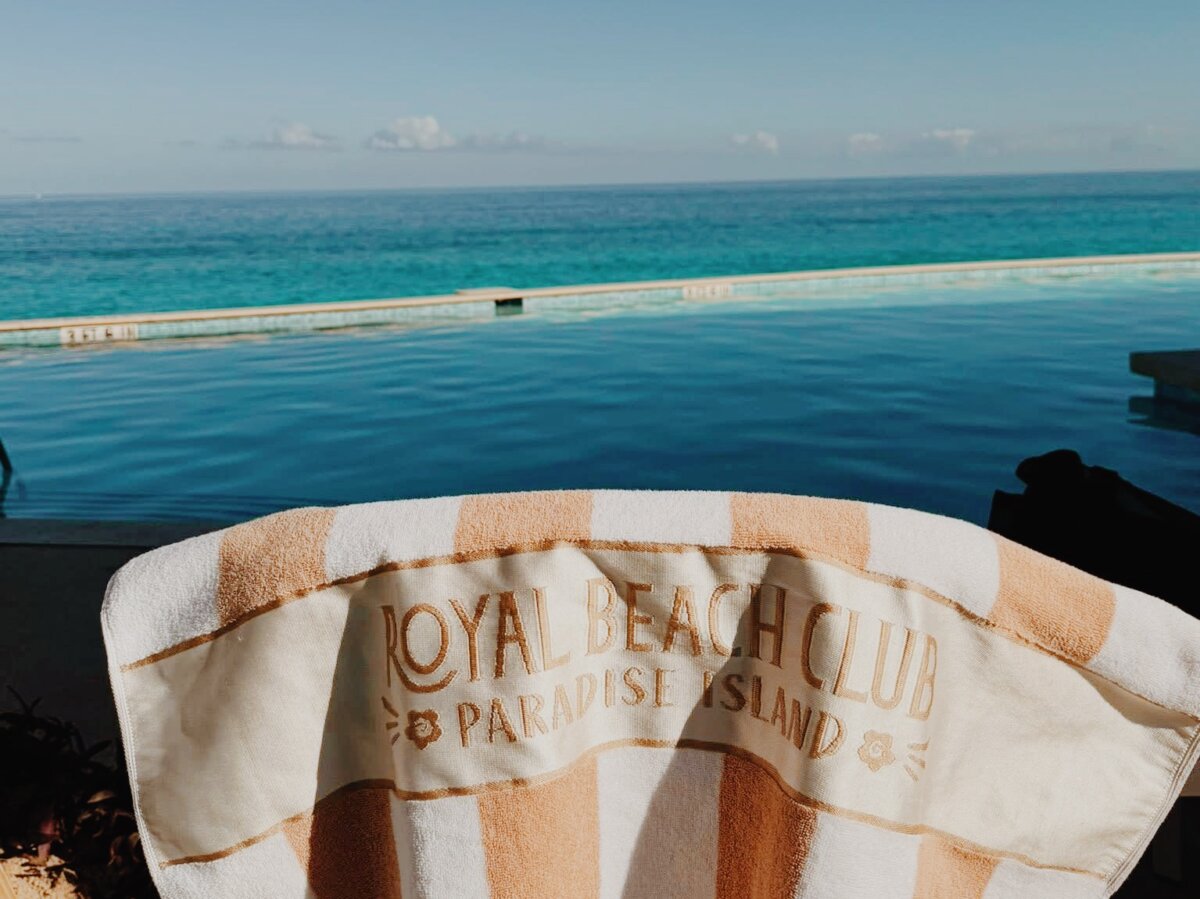 Towel at Royal Beach Club Paradise Island