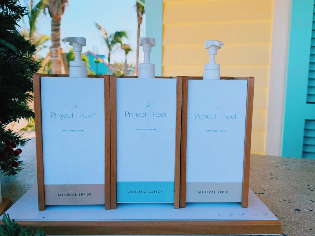 Sunscreen at Royal Beach Club Paradise Island