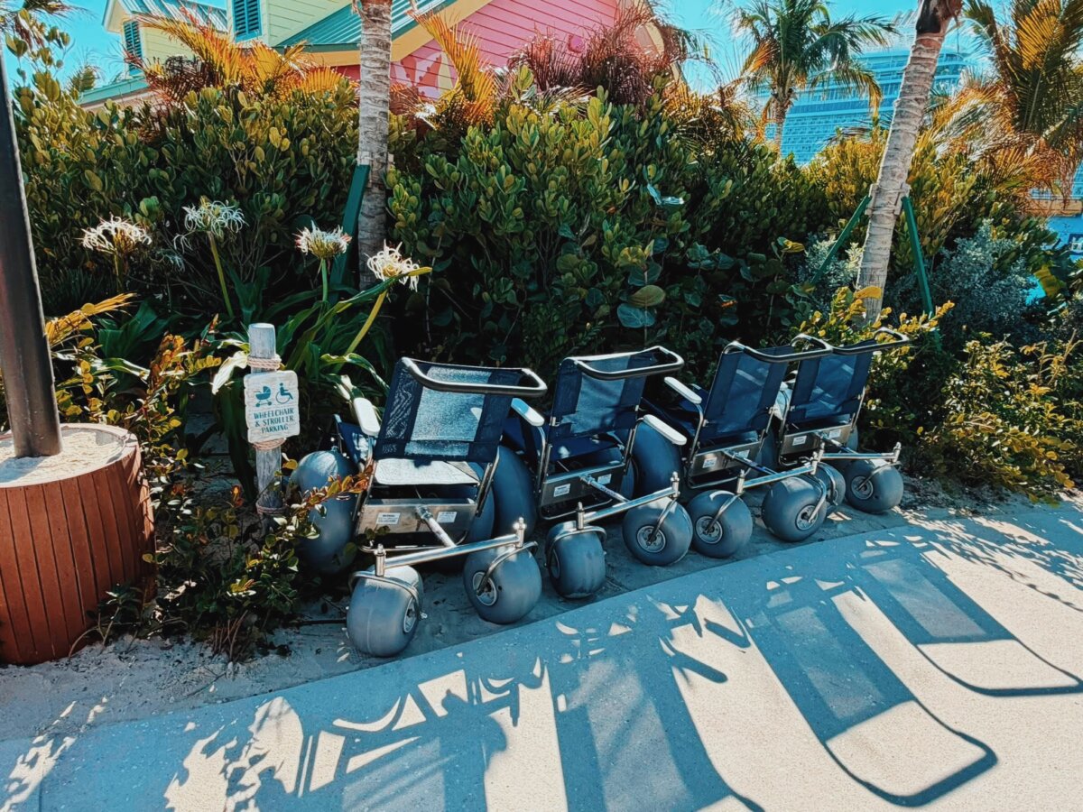 Wheelchairs at Royal Beach Club Paradise Island
