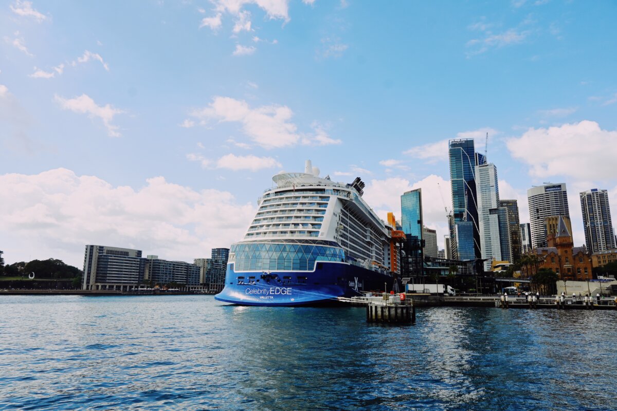 Celebrity Edge in Sydney, Australia