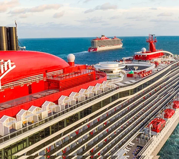 Virgin Voyages at sea