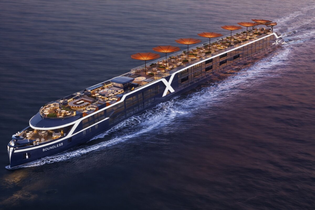 Celebrity Boundless river cruise ship