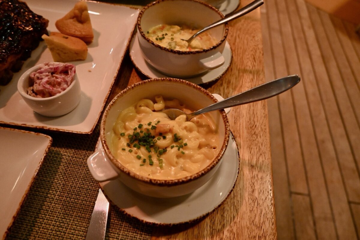 Mac and Cheese at Rooftop Garden Grill on Celebrity Cruises