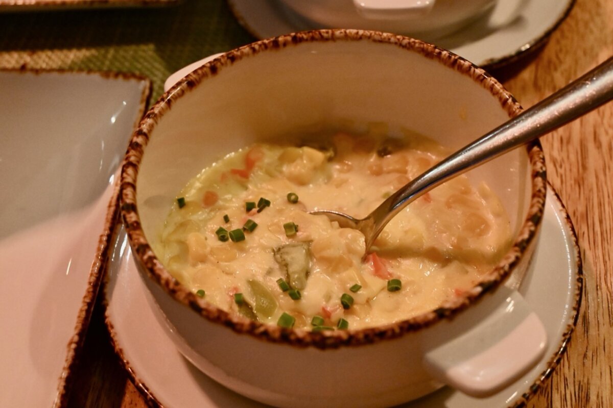 Creamed Corn at Rooftop Garden Grill on Celebrity Cruises