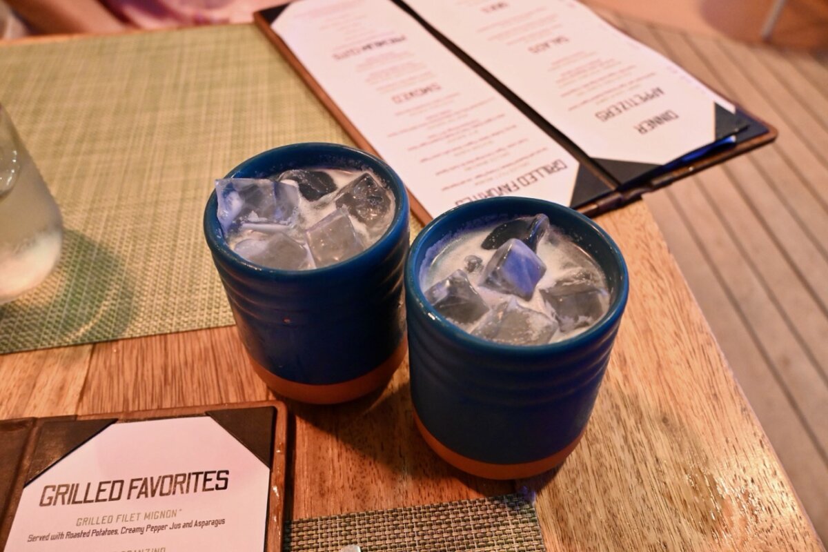 Cocktails at Rooftop Garden Grill