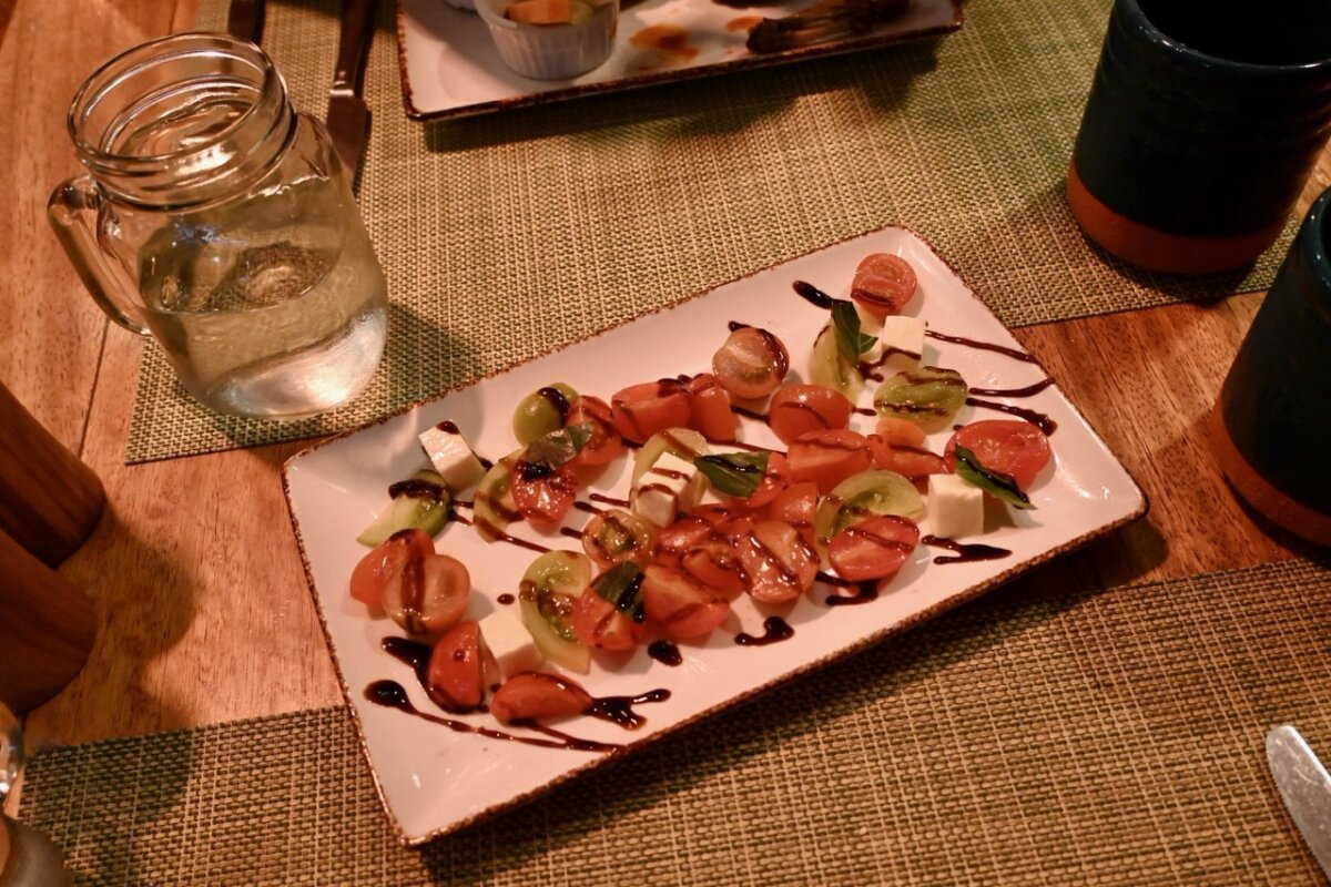 Caprese Salad at Celebrity's Rooftop Garden Grill