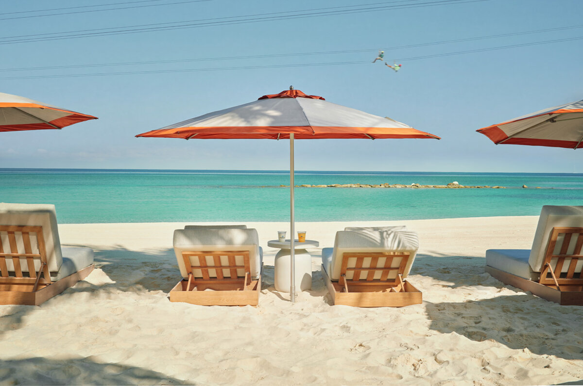 NCL Great Stirrup Cay Vibe Beach Club chairs