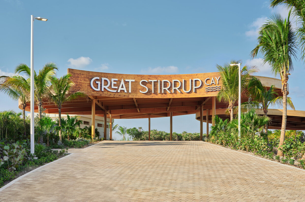 NCL Great Stirrup Cay Welcome Sign