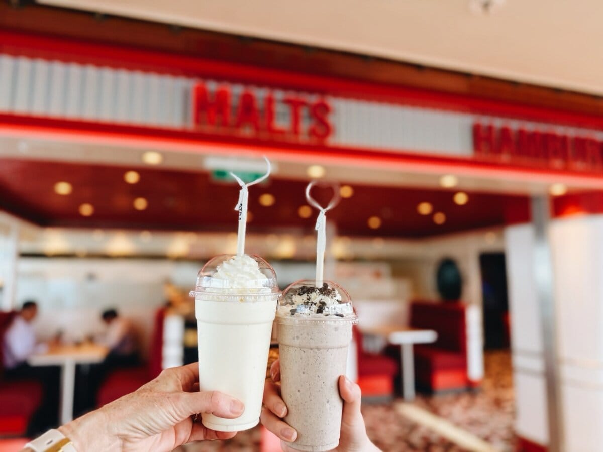 Johnny Rockets Milkshakes