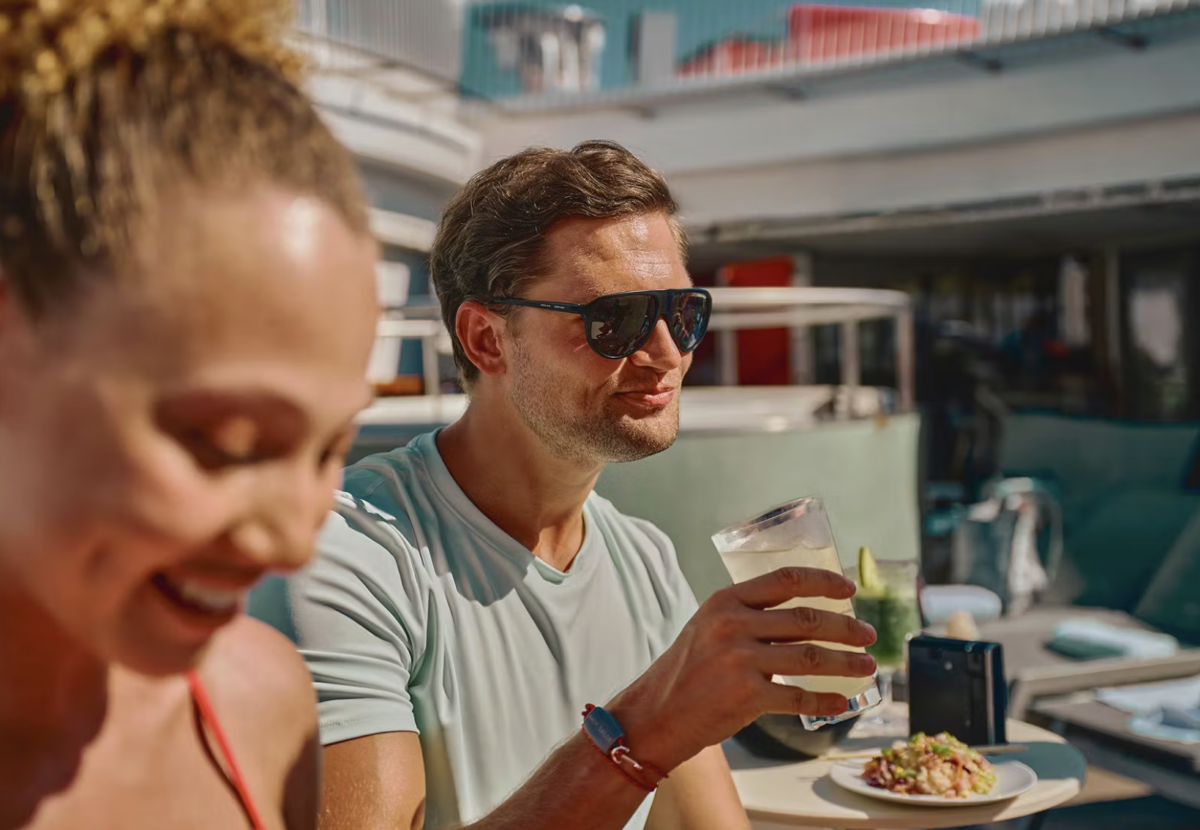 Virgin Voyages Athletic Club Bar