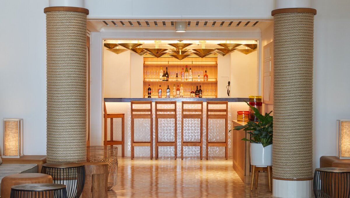 Virgin Voyages Dock House Bar