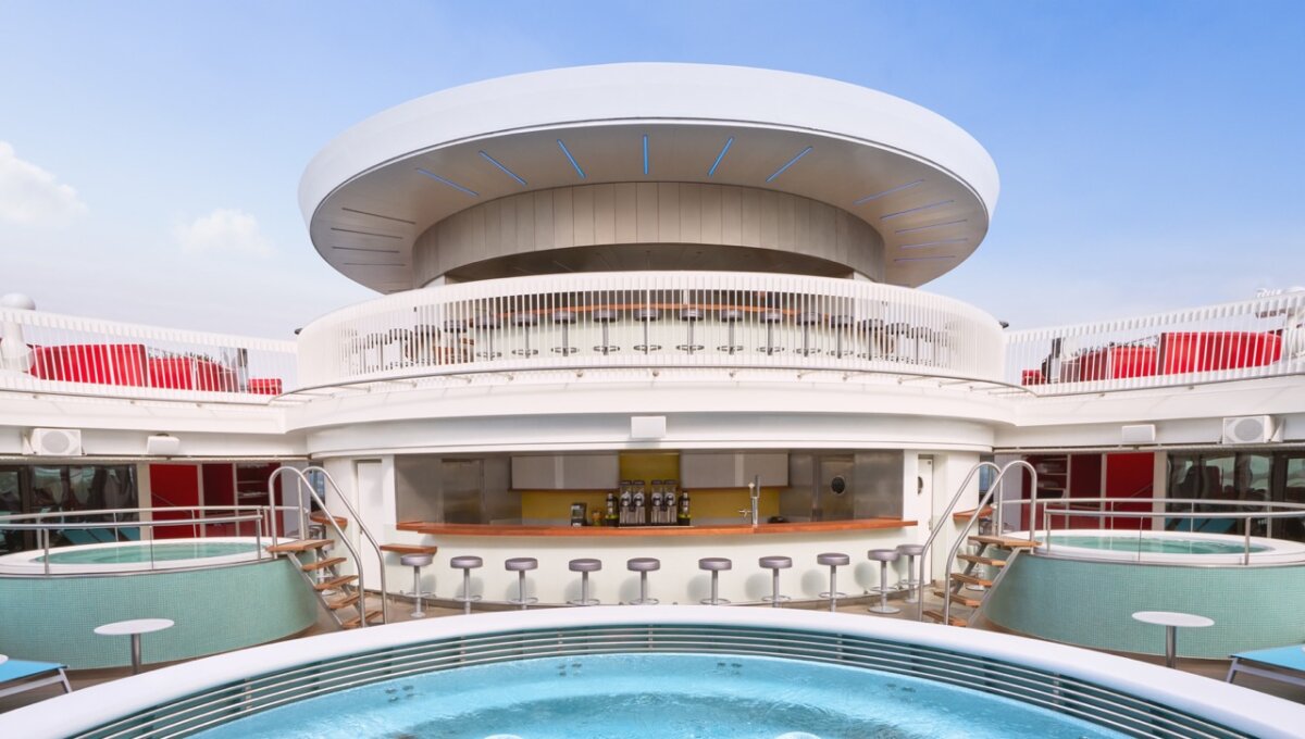 Virgin Voyages Gym and Tonic Bar