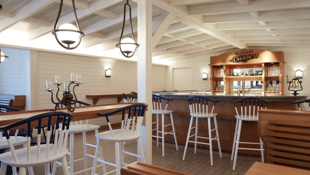 Virgin Voyages Loose Cannon Bar