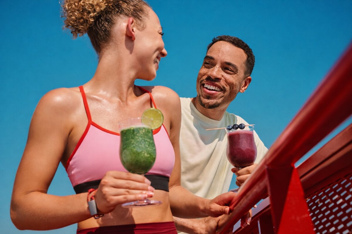 Smoothies on Virgin Voyages