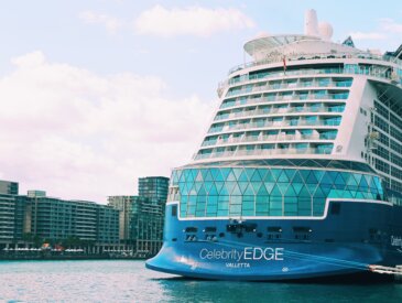 Celebrity Edge cruise ship in Australia