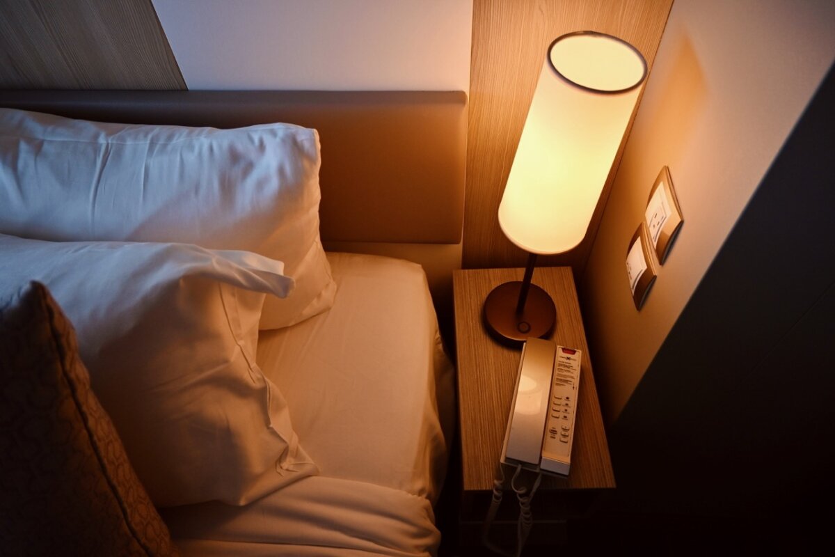Nightlight and outlet on Celebrity Edge
