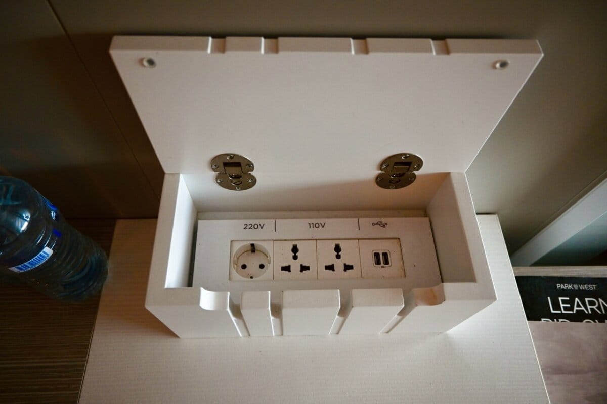 Charging station on Celebrity