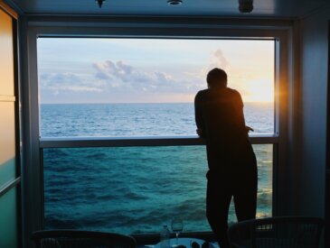 Celebrity Edge Infinite Veranda sunset