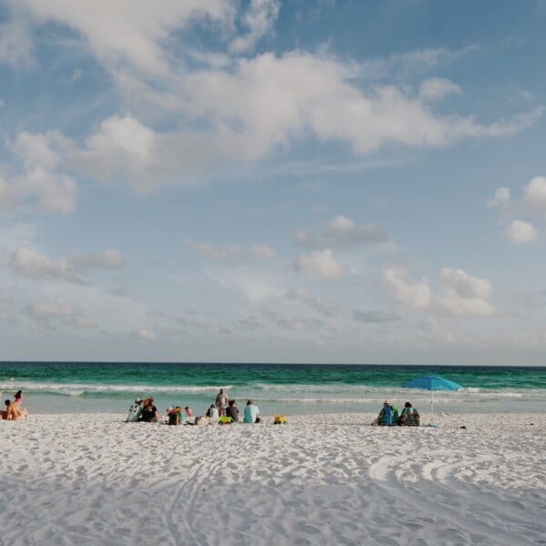Destin, Florida white sand beach