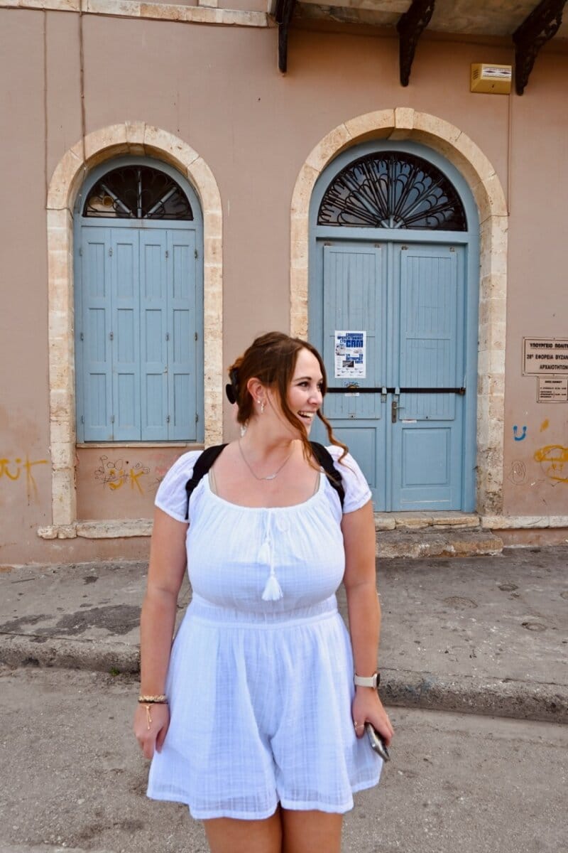 Cruise outfit ideas for October Mediterranean - Crete, Greece