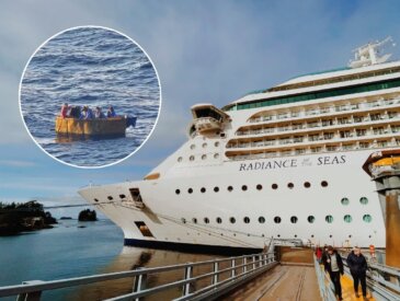 Radiance of the Seas distressed rescue