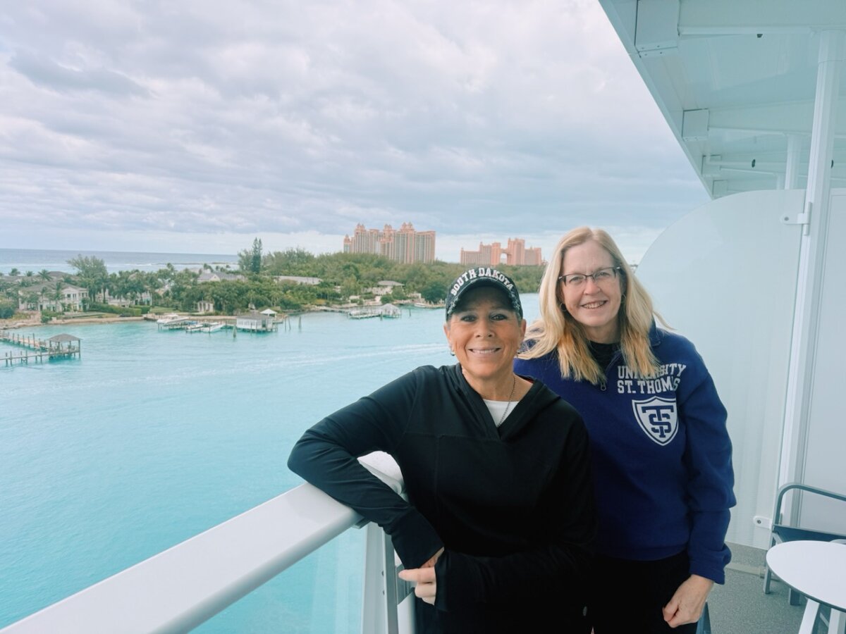 Connecting balcony stateroom on Utopia of the Seas