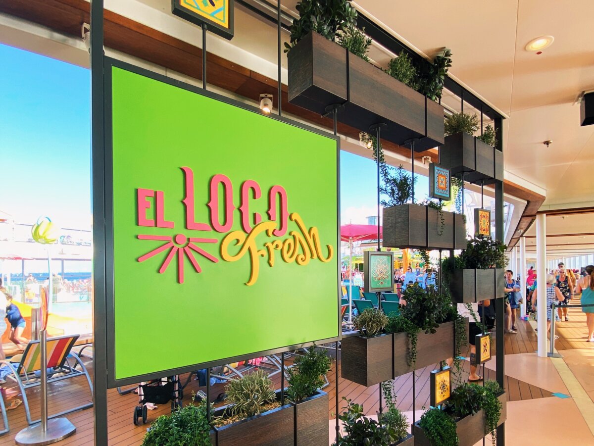 El Loco Fresh on Odyssey of the Seas