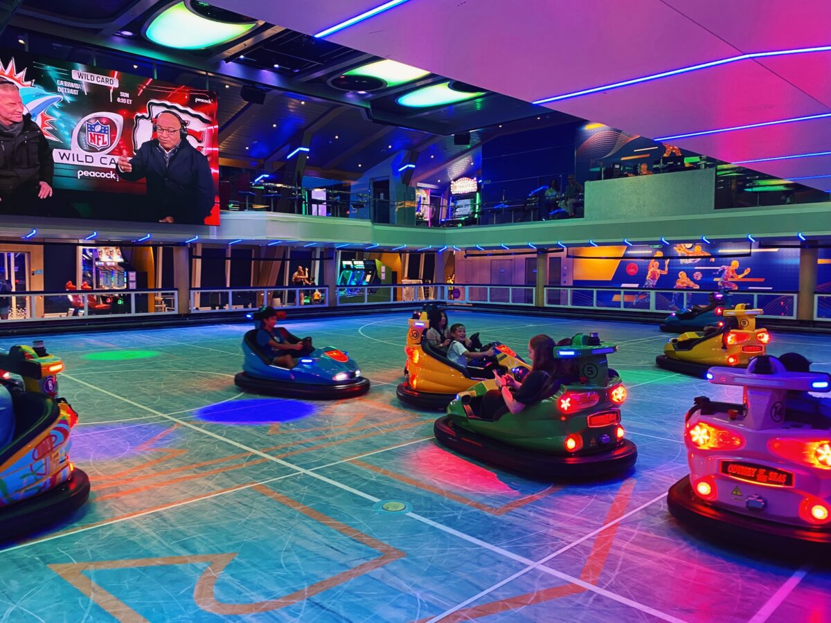 Odyssey of the Seas SeaPlex Bumper Cars