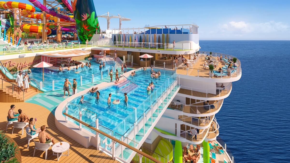 Royal Caribbean Hero of the Seas Hideaway Pool