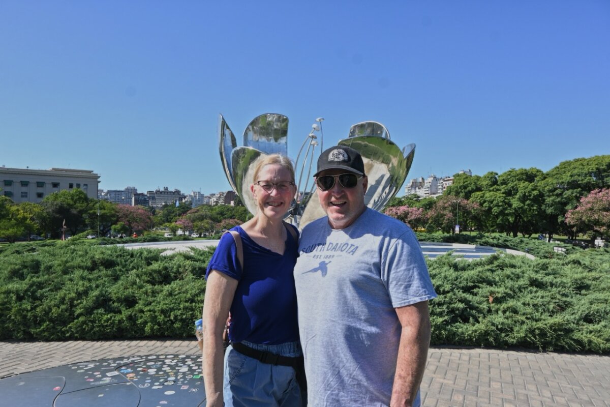 Patty Vognild in Buenos Aires, Argentina