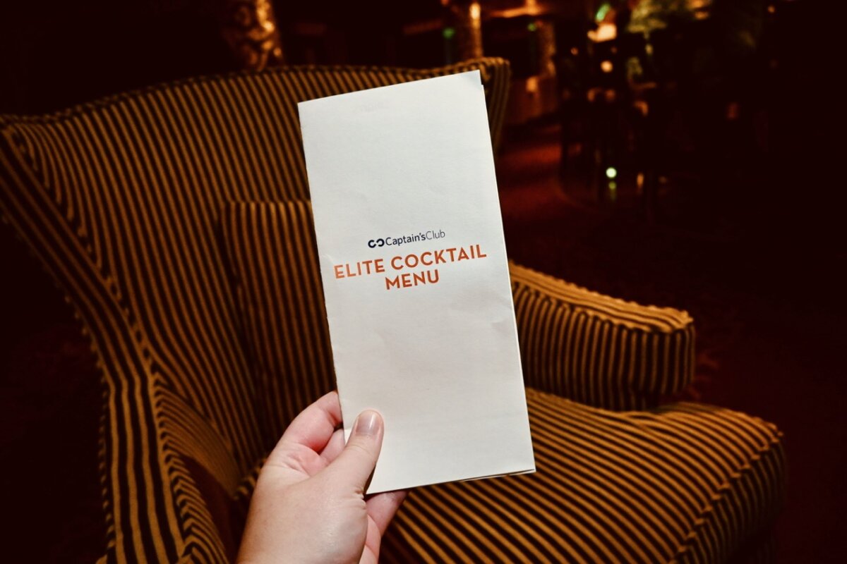 Celebrity Cruises Elite Cocktail Hour