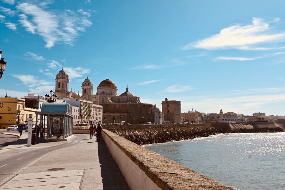 Cadiz, Spain waterfront walk