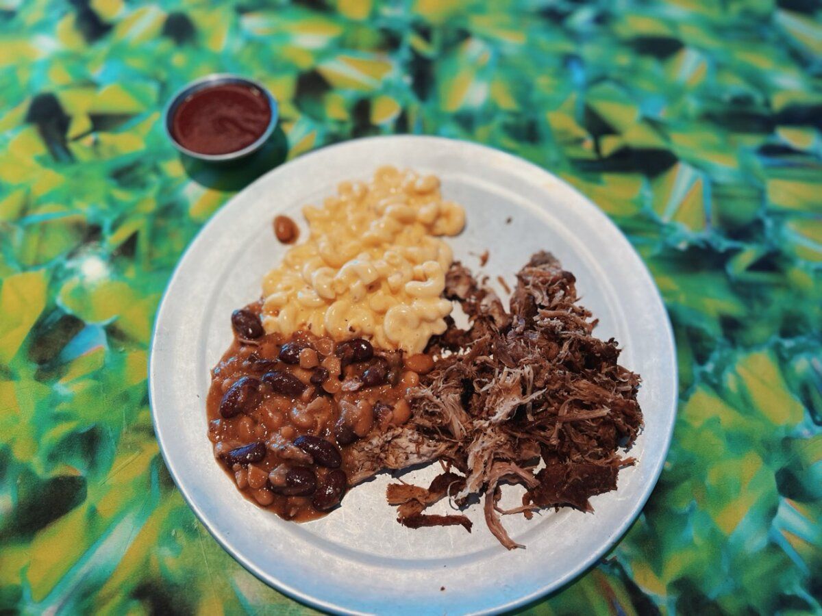 Carnival Valor BBQ Meal