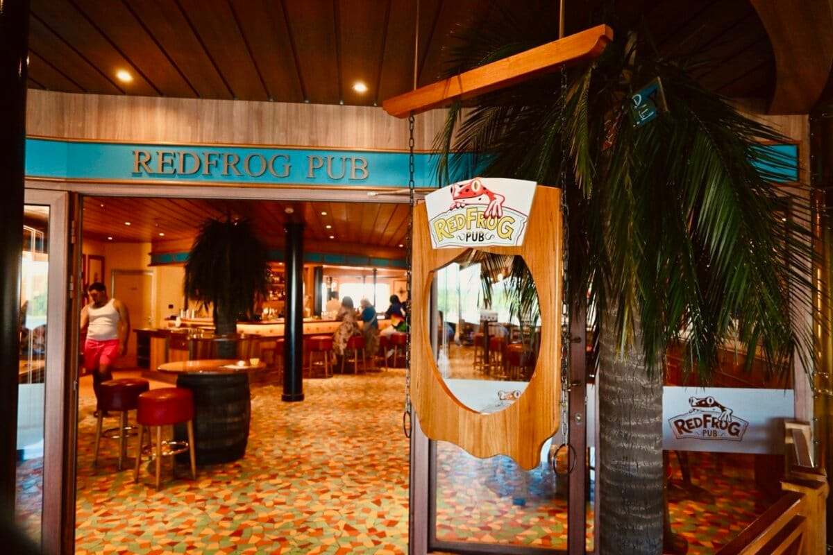 Carnival Valor Red Frog Pub
