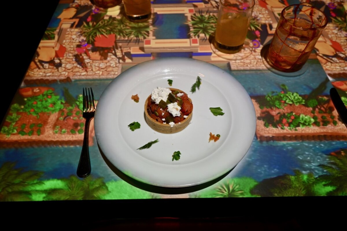 Celebrity Cruises Le Petit Chef Tomato Dish