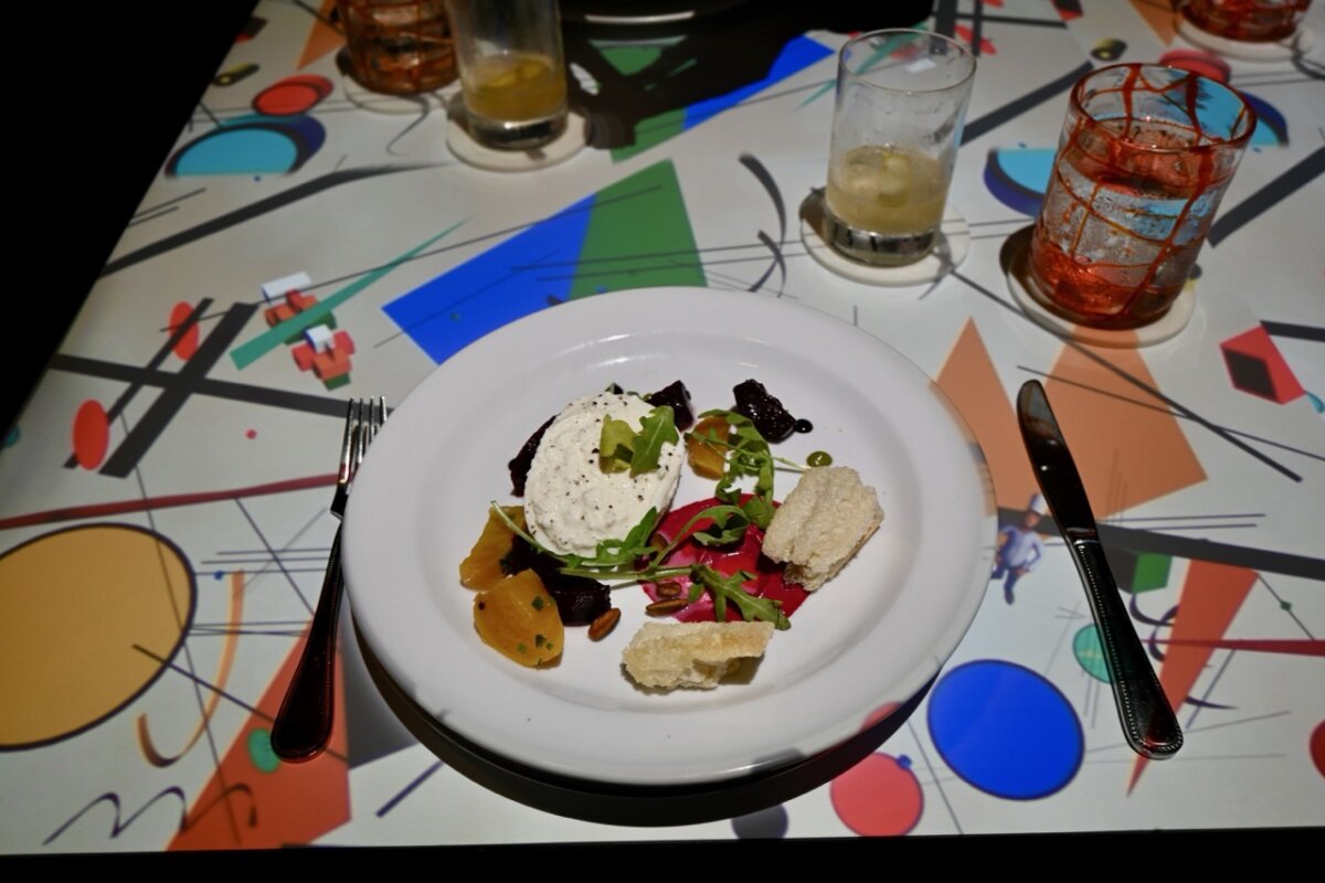 Le Petit Chef Celebrity Cruises Burrata Salad