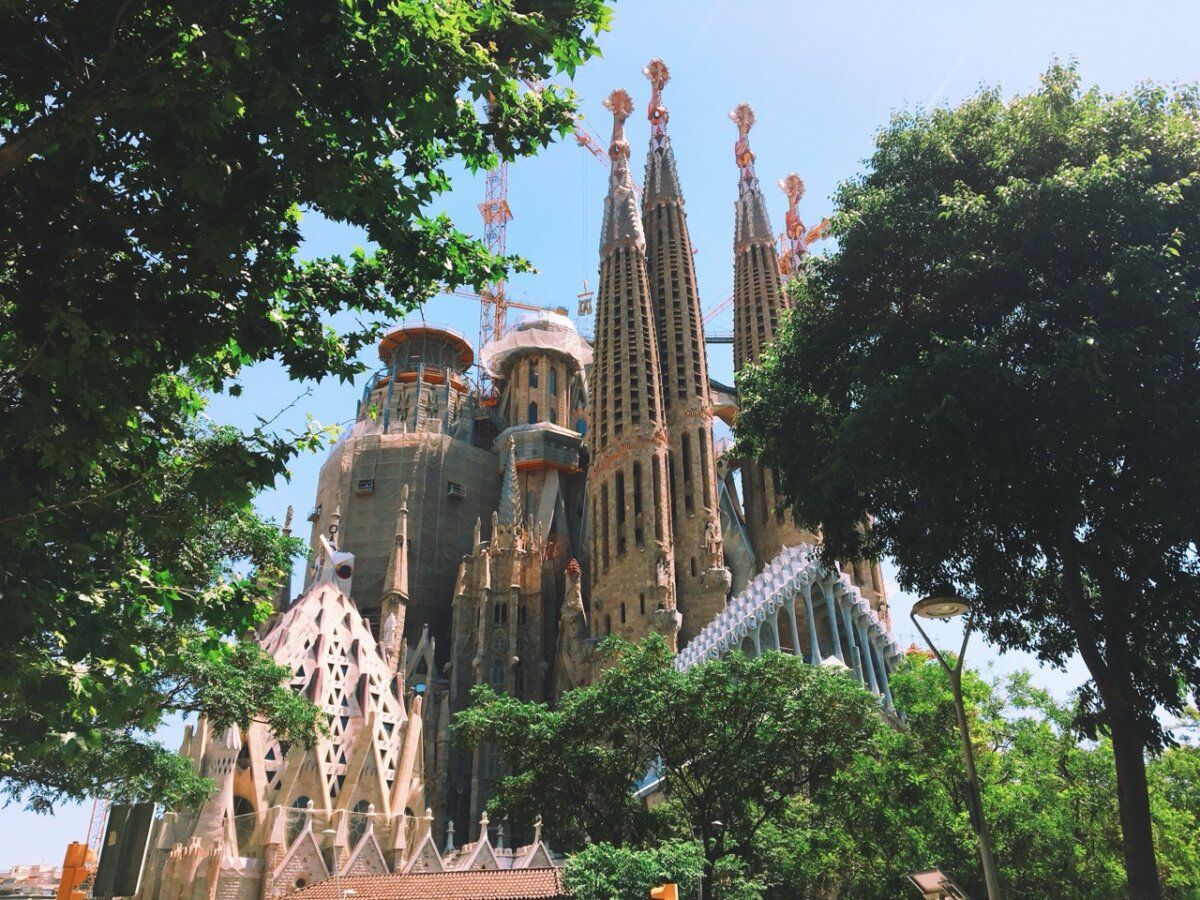 Barcelona, Spain Sagrada Familia Church