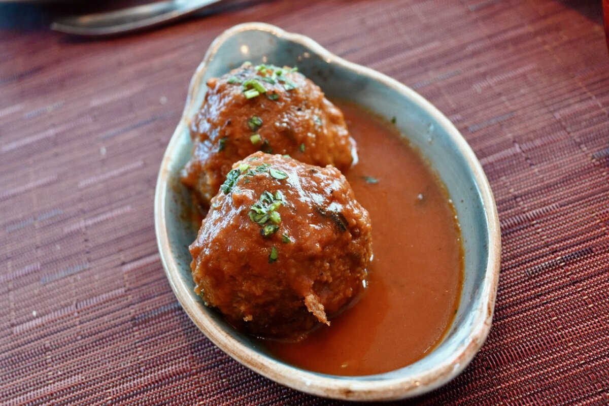 Celebrity Cruises Tuscan Grille Meatballs
