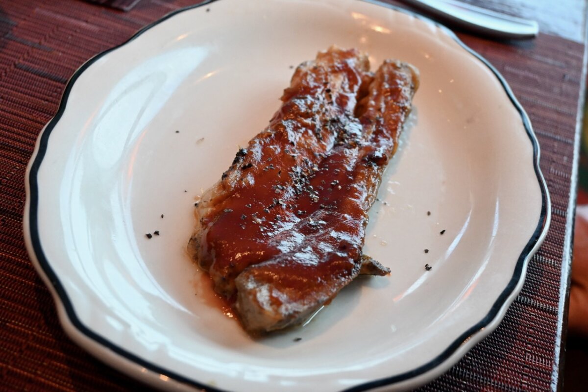 Celebrity Cruises Tuscan Grille Pork Belly