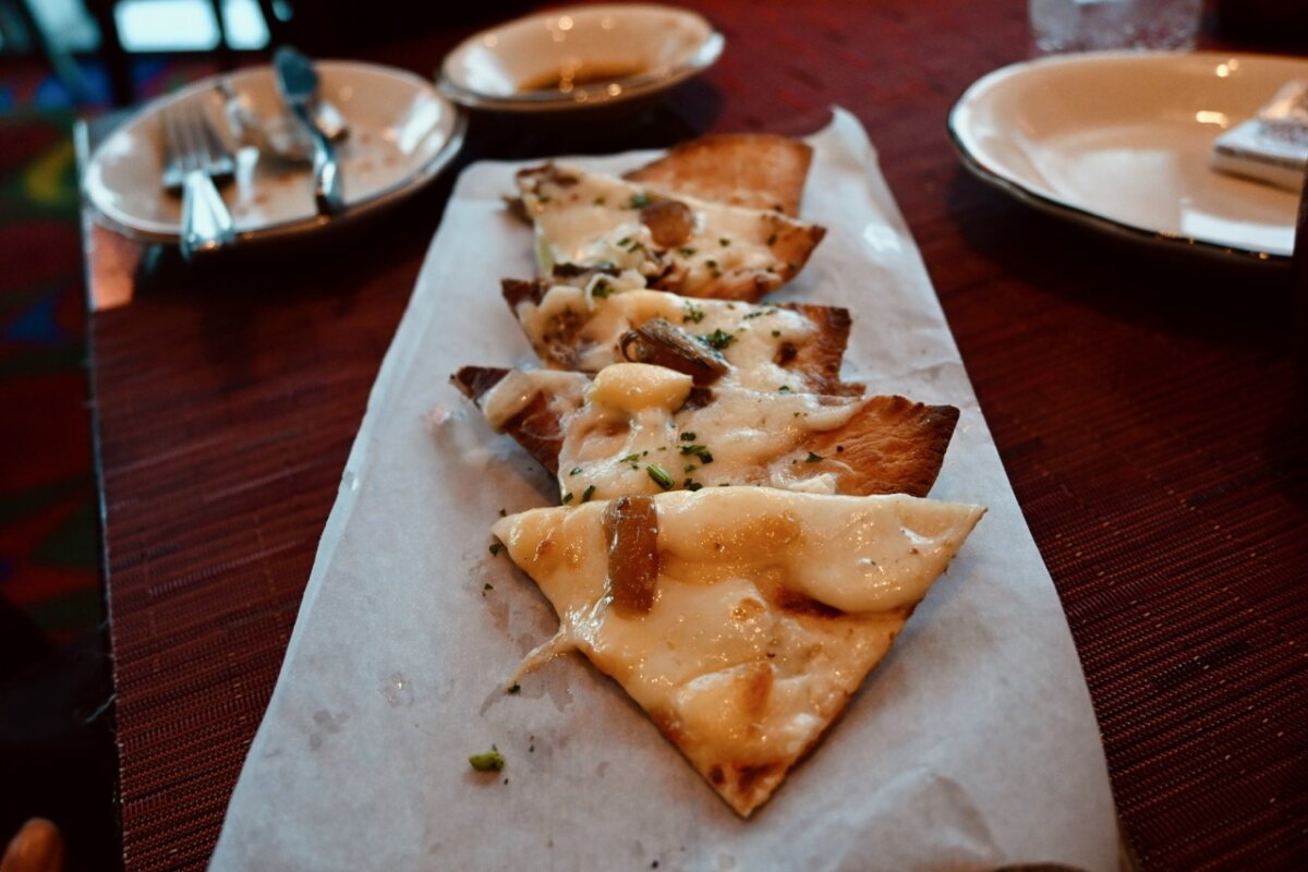 Celebrity Cruises Tuscan Grille Flatbread
