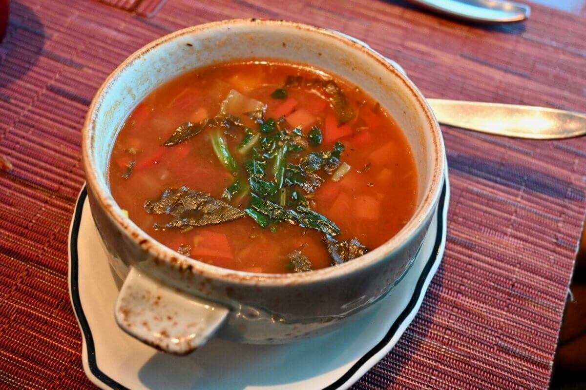Celebrity Cruises Tuscan Grille Minestrone