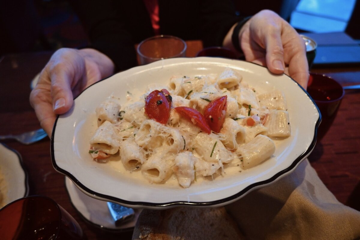 Celebrity Cruises Tuscan Grille Lobster Alfredo