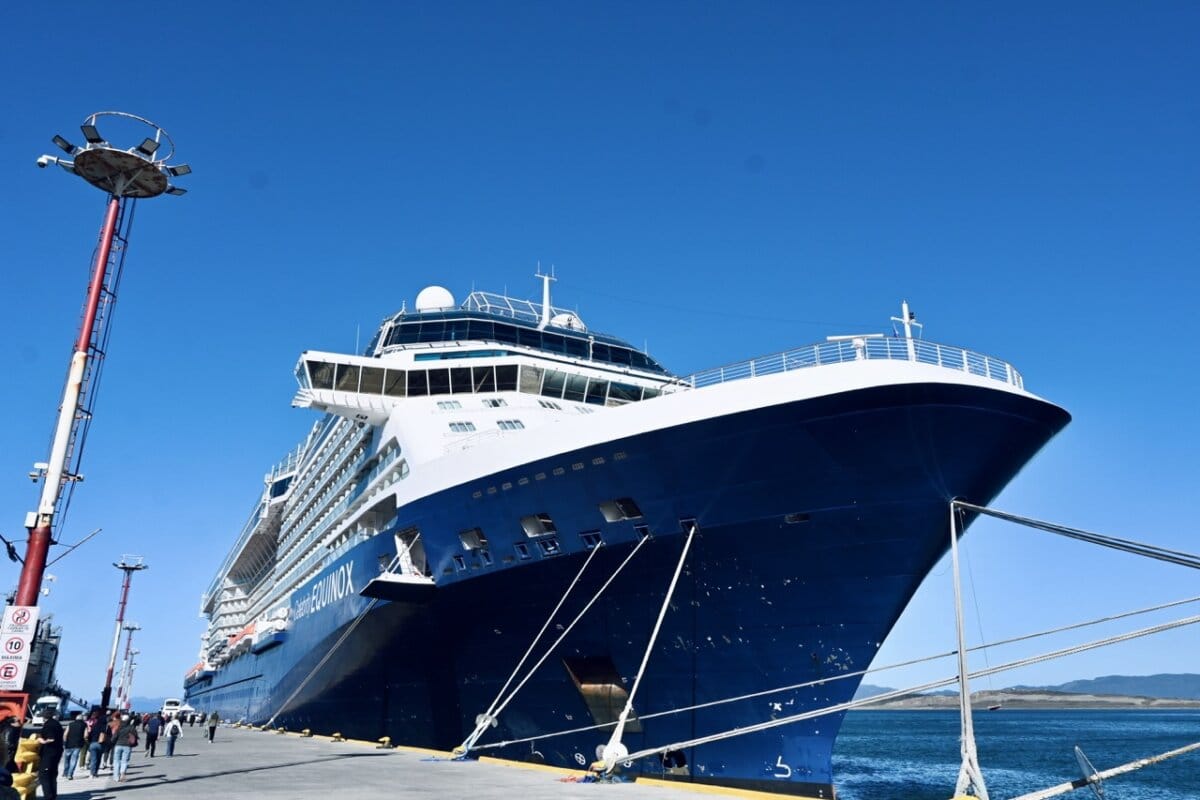 Celebrity Equinox in Ushuaia, Argentina