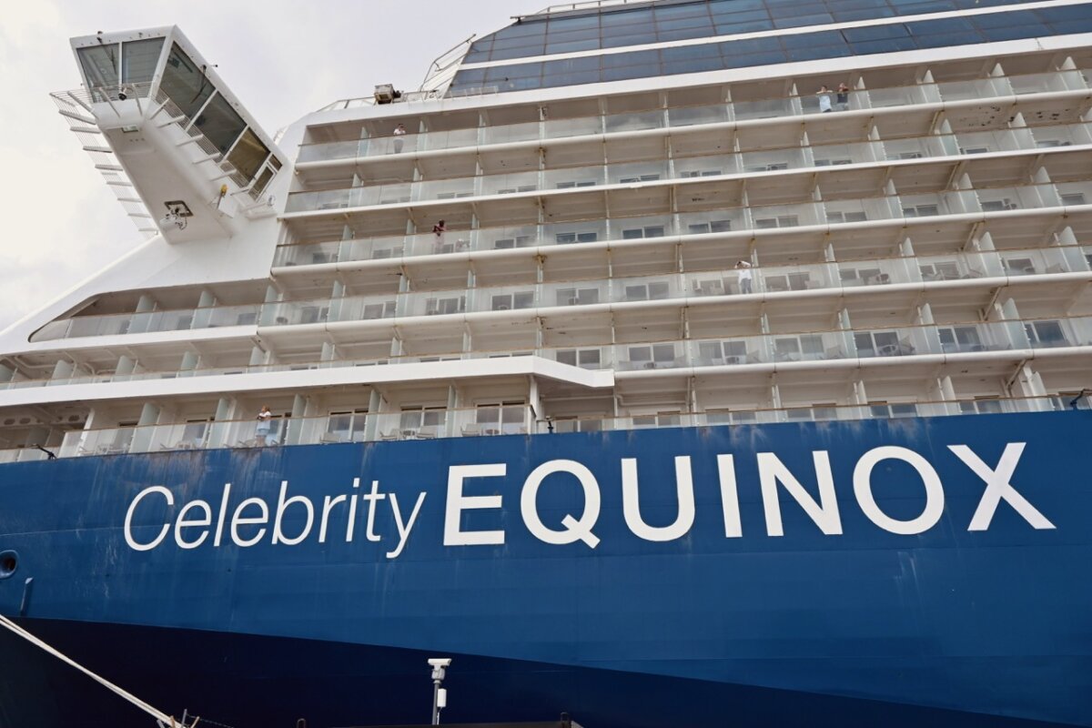 Celebrity Equinox Worn Down Siding
