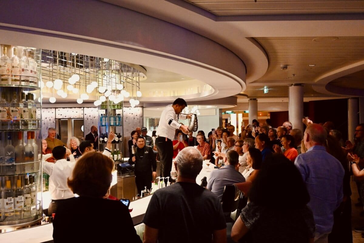 Celebrity Equinox Martini Bar Performance